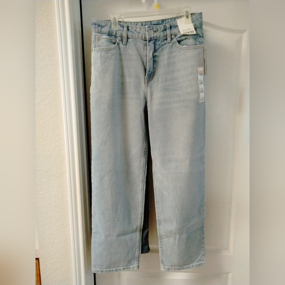 Original Use Mens Relaxed Straight Jeans 32x30